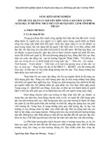 doi moi quan ly chuyn mon