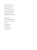 Bài thơ tự sáng tác chào mừng ngày 20.11 hay lắm