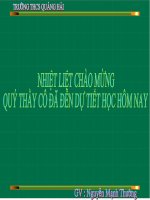 bài giảng đại số 9 chương 3 bài 3 giải hệ phương trình bằng phương pháp thế