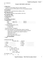 Giáo án tiếng Anh 7 2013