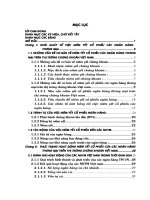 Luận văn thạc sỹ: Một số giải pháp nhằm đẩy mạnh việc niêm yết cổ phiếu của các ngân hàng thương mại trên thị trường chứng khoán Việt Nam