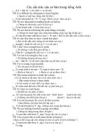 Cấu trúc câu trong tiếng anh