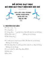 ĐỒ DÙNG DẠY HỌC TỰ LÀM