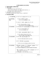 anh 12 - comparision - ngữ pháp + bài tập
