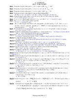 GỢI Ý ĐÁP ÁN ÔN TẬP THI TNTHPT vật lý