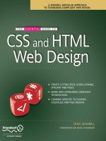 giáo trình hướng dẫn sử dụng CSS và HTML toàn tập