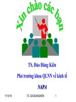 quản lý kinh tế vi mô