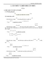 Tài liệu luyện thi tuyển sinh 10