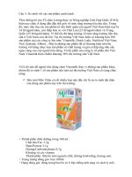 so sánh với các sản phẩm canh tranh