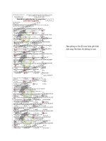 de va dap an hoa tot nghiep 2013 chinh xac