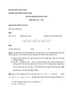 de chon doi tuyen nam 2011