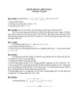 ĐỀ LUYỆN THI VÀO 10 (TOÁN )