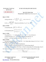 Đề đap an toan chuyen quang nam 2013