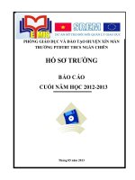 Trang bìa hồ sơ EMIS