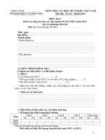 Biên bản kiểm tra cấp, xã, phường, thị trấn