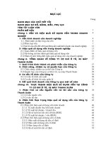 Luận văn thạc sỹ: Hiệu quả sử dụng vốn tại Công ty cơ khí ô tô, xe máy Thanh Xuân