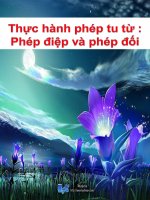 Thuc hanh phep tu tu: Phep diep va phep doi