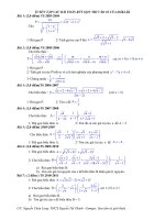 tuyển chọn các bài toán rút gọn thi vào 10 daklak