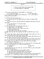 trắc nghiệm ngữ văn 7