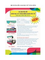 Bộ sách giáo dục kỹ năng sống