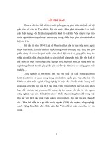 thu hút fdi vào ngành công nghiệp nước cộng hoà dân chủ nhân dân lào