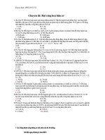 Đại cương hóa hữu cơ