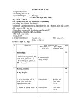 GIÁO ÁN TÍCH HỢP 10