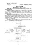 hãy sử dụng mô hình 5 lực lượng để phân tích cơ cấu cạnh tranh của một ngành cụ thể.