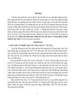 Phân tích hình thức chính thể của nhà nước ở trung quốc cổ đại (thời kì tây chu)