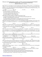 Đề thi thử Đại Học 2013 sát chương trình.