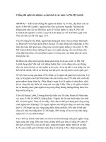 Chống đói nghèo là nhiệm vụ cấp bách ở các nước á phi mỹ latinh