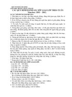 Các quy định xếp loại lớp