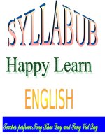 Chưuong trinh : vui hoc tieng anh