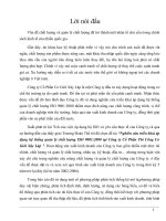 nghiên cứu triển khai áp dụng hệ thống quản lý chất lượng iso 9001-2000 tại công ty cổ phần thi công