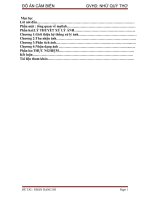 đồ án cảm biến