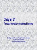 the determination of national income