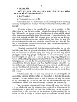 SKKN MỘT VÀI BIỆN PHÁP GIÚP HỌC SINH LÀM TỐT BÀI KIỂM TRA ĐỊNH KÌ MÔN TOÁN LỚP BỐN