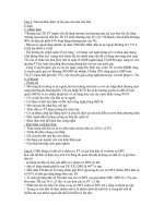 Đề cương địa HK I lớp 11 (Trọng tròn )