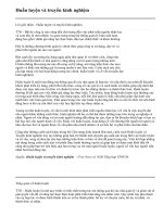 huấn luyện và truyền kinh nghiệm