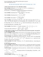 Thi thử ĐH 2013 trường THPT chuyên Phan Bội Châu