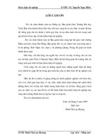 thực trạng thực hành nuôi dưỡng và tình trạng dinh dưỡng của trẻ em dưới 3 tuổi ở các trường mầm non