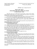 Báo cáo phòng chống tội phạm ma túy..