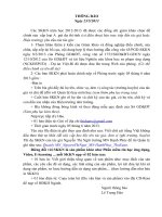 Thông báo việc chỉnh sửa SKKN gửi dự thi tỉnh năm học2012-2013