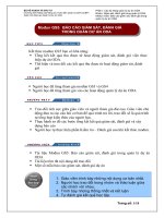 BÁO cáo GIÁM sát, ĐÁNH GIÁ TRONG QUẢN dự án ODA