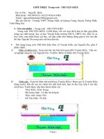 Phần mềm giảng dạy Truyện Kiều