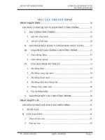 phương án MÓNG cọc KHOAN NHỒI