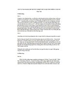 Đáp án Đề thi tốt nghiệp THPT môn Văn