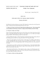 Tổng kết thi đua khen thưởng 2012-2013