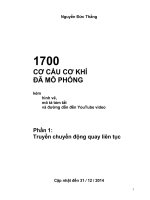1700 cơ cấu cơ khí đã mô phỏng