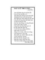 Thơ tặng 2 Bác (Lưu+Dũng)